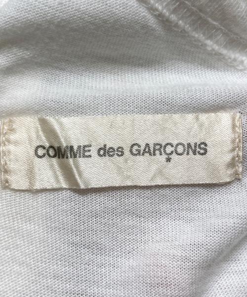 COMME des GARCONS（コムデギャルソン）COMME des GARCONS (コムデギャルソン) 変形ネック ノースリーブカットソー ホワイト サイズ:記載なしの古着・服飾アイテム
