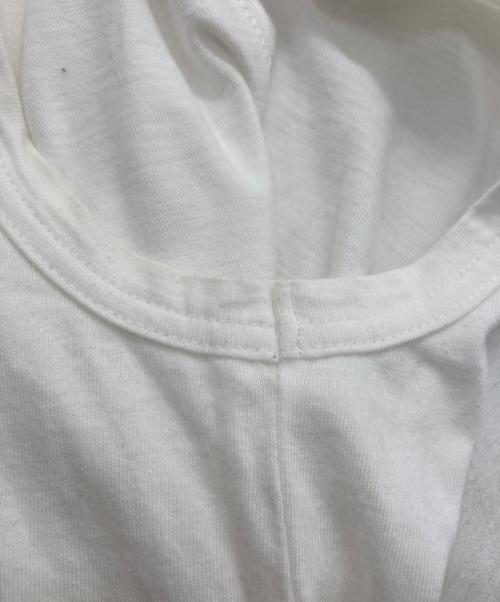 COMME des GARCONS（コムデギャルソン）COMME des GARCONS (コムデギャルソン) 変形ネック ノースリーブカットソー ホワイト サイズ:記載なしの古着・服飾アイテム