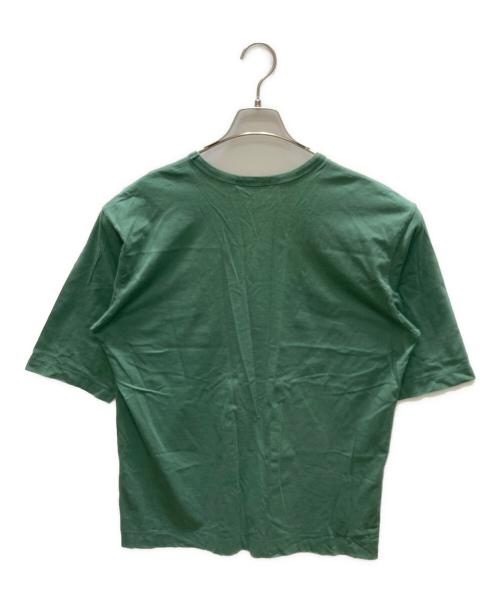 ISSEY MIYAKE MEN（イッセイミヤケメン）ISSEY MIYAKE MEN (イッセイミヤケメン) BIO-T / バイオ加工Tシャツ グリーン サイズ:3の古着・服飾アイテム