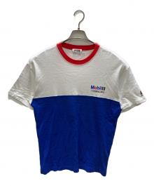 I.S.（アイエス）の古着「Mobil 1 RACING Tシャツ」｜ホワイト×ブルー