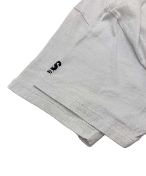 I.S.（アイエス）I.S. (アイエス) Mobil 1 RACING Tシャツ ホワイト×ブルー サイズ:サイズ　Lの古着・服飾アイテム