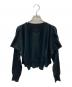 ISSEY MIYAKE（イッセイミヤケ）の古着「FOUR SLEEVED KNIT」｜ブラック
