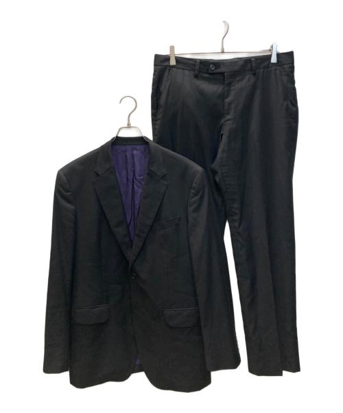 Paul Smith London（ポールスミスロンドン）Paul Smith London (ポールスミスロンドン) LORO PIANA (ロロピアーナ) Super 130's Wool セットアップスーツ ブラック サイズ:SIZE XLの古着・服飾アイテム