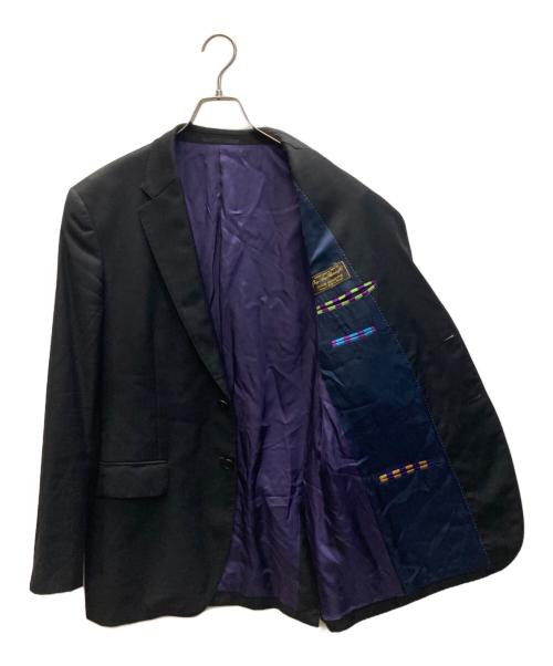 Paul Smith London（ポールスミスロンドン）Paul Smith London (ポールスミスロンドン) LORO PIANA (ロロピアーナ) Super 130's Wool セットアップスーツ ブラック サイズ:SIZE XLの古着・服飾アイテム