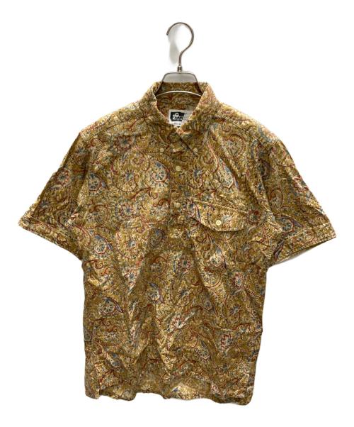 Engineered Garments（エンジニアド ガーメンツ）Engineered Garments (エンジニアド ガーメンツ) 総柄プルオーバーシャツ ベージュ サイズ:Sの古着・服飾アイテム