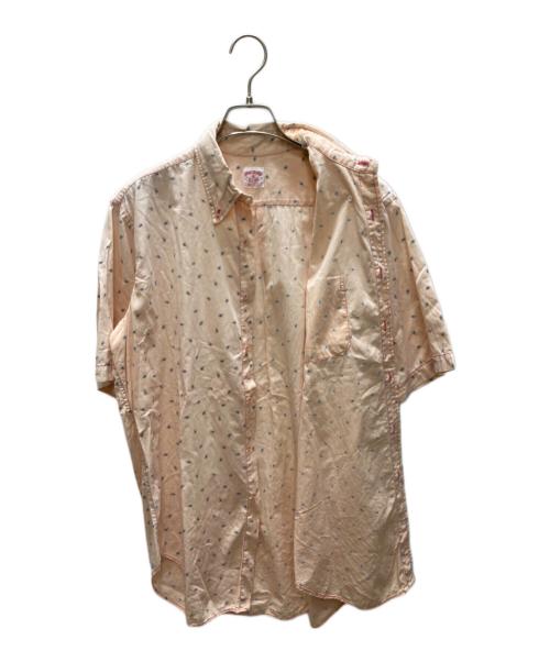 BROOKS BROTHERS（ブルックスブラザーズ）BROOKS BROTHERS (ブルックスブラザーズ) 総柄シャツ ピンク サイズ:16の古着・服飾アイテム