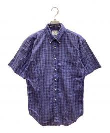 BROOKS BROTHERS（ブルックスブラザーズ）の古着「チェックシャツ」｜ネイビー