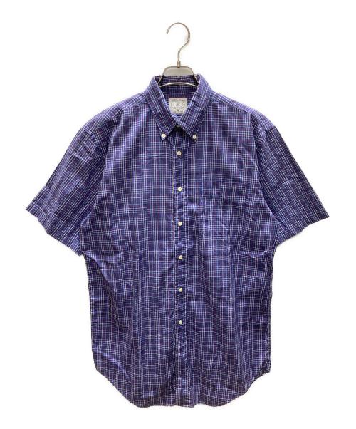 BROOKS BROTHERS（ブルックスブラザーズ）BROOKS BROTHERS (ブルックスブラザーズ) チェックシャツ ネイビー サイズ:Mの古着・服飾アイテム