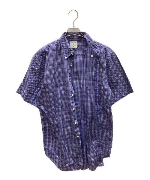 BROOKS BROTHERS（ブルックスブラザーズ）BROOKS BROTHERS (ブルックスブラザーズ) チェックシャツ ネイビー サイズ:Mの古着・服飾アイテム