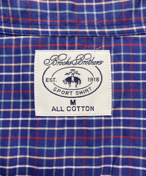 BROOKS BROTHERS（ブルックスブラザーズ）BROOKS BROTHERS (ブルックスブラザーズ) チェックシャツ ネイビー サイズ:Mの古着・服飾アイテム