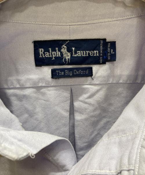 RALPH LAUREN（ラルフローレン）RALPH LAUREN (ラルフローレン) The Big Oxford オックスフォードシャツ パープル サイズ:SIZE Lの古着・服飾アイテム