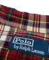 中古・古着 POLO RALPH LAUREN (ポロ・ラルフローレン) オープンカラーチェックネルシャツ レッド サイズ:SIZE M：13000円
