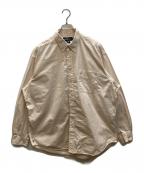 RALPH LAURENラルフローレン）の古着「BIG SHIRT ボタンダウンシャツ」｜ベージュ