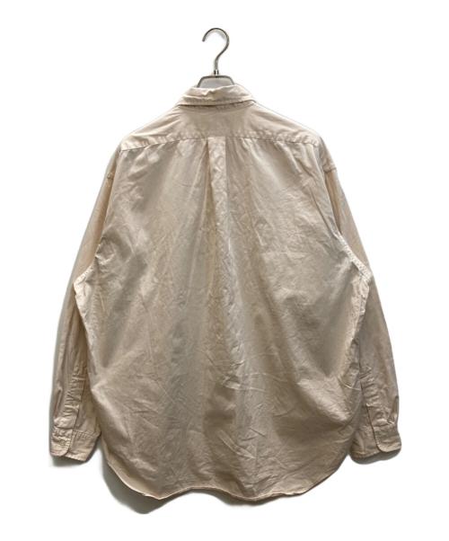 RALPH LAUREN（ラルフローレン）RALPH LAUREN (ラルフローレン) BIG SHIRT ボタンダウンシャツ ベージュ サイズ:SIZE Lの古着・服飾アイテム