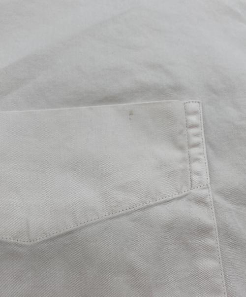 RALPH LAUREN（ラルフローレン）RALPH LAUREN (ラルフローレン) BIG SHIRT ボタンダウンシャツ ベージュ サイズ:SIZE Lの古着・服飾アイテム