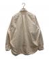 RALPH LAUREN (ラルフローレン) BIG SHIRT ボタンダウンシャツ ベージュ サイズ:SIZE L：14000円