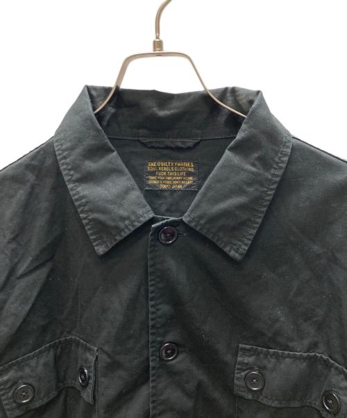 WACKO MARIA（ワコマリア）WACKO MARIA (ワコマリア) ARMY SHIRTS ブラック サイズ:SIZE Lの古着・服飾アイテム