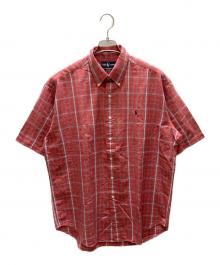POLO RALPH LAUREN（ポロ・ラルフローレン）の古着「チェックシャツ」｜レッド