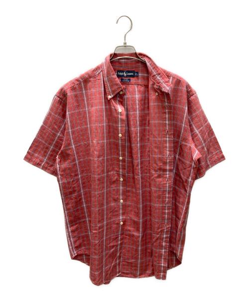 POLO RALPH LAUREN（ポロ・ラルフローレン）POLO RALPH LAUREN (ポロ・ラルフローレン) チェックシャツ レッド サイズ:Lの古着・服飾アイテム