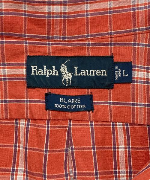 POLO RALPH LAUREN（ポロ・ラルフローレン）POLO RALPH LAUREN (ポロ・ラルフローレン) チェックシャツ レッド サイズ:Lの古着・服飾アイテム