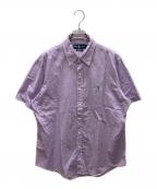 RALPH LAURENラルフローレン）の古着「チェックシャツ」｜パープル
