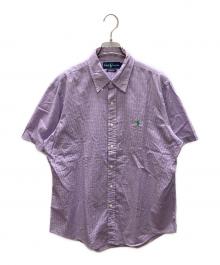 RALPH LAUREN（ラルフローレン）の古着「チェックシャツ」｜パープル