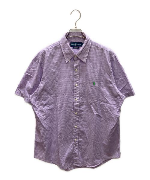 RALPH LAUREN（ラルフローレン）RALPH LAUREN (ラルフローレン) チェックシャツ パープル サイズ:Lの古着・服飾アイテム