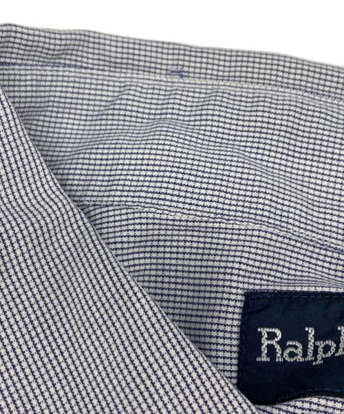 RALPH LAUREN（ラルフローレン）RALPH LAUREN (ラルフローレン) チェックシャツ ホワイト×ブラック サイズ:SIZE XXLの古着・服飾アイテム