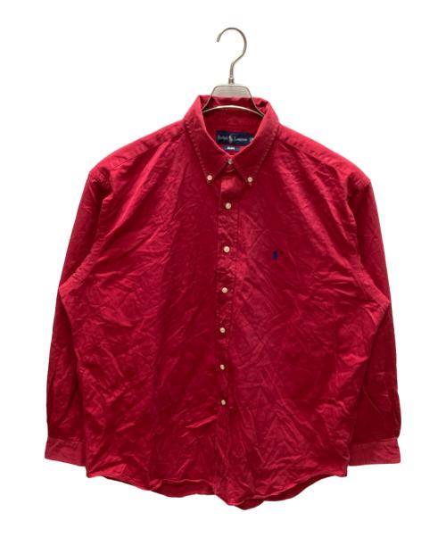 RALPH LAUREN（ラルフローレン）RALPH LAUREN (ラルフローレン) ボタンダウンシャツ レッド サイズ:SIZE XLの古着・服飾アイテム