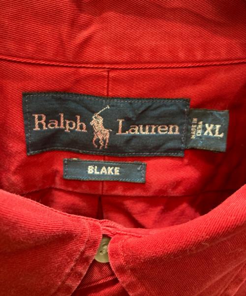 RALPH LAUREN（ラルフローレン）RALPH LAUREN (ラルフローレン) ボタンダウンシャツ レッド サイズ:SIZE XLの古着・服飾アイテム