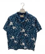 patalohaパタロハ）の古着「アロハシャツ」｜ネイビー×ホワイト