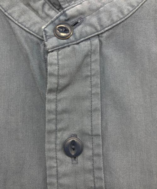 RRL（ダブルアールエル）RRL (ダブルアールエル) マチ付きワークシャツ ネイビー サイズ:Mの古着・服飾アイテム