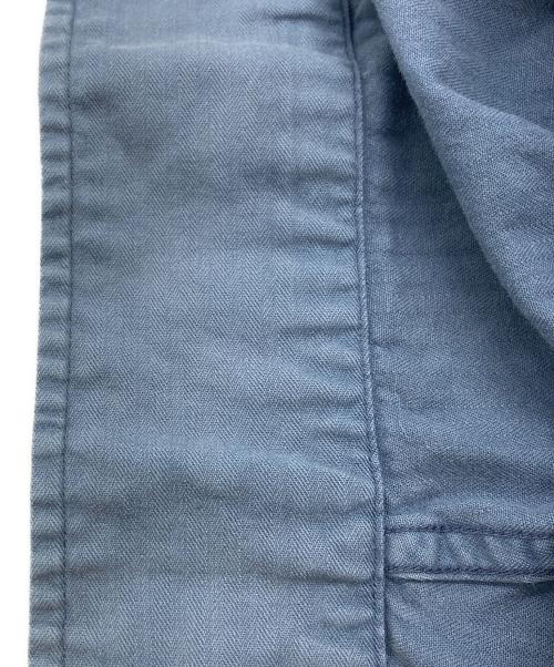 RRL（ダブルアールエル）RRL (ダブルアールエル) マチ付きワークシャツ ネイビー サイズ:Mの古着・服飾アイテム