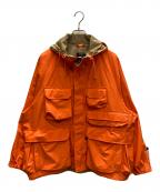 DAIWA PIER39ダイワ ピア39）の古着「GORE-TEX INFINIUM Loose Mountain Parka」｜オレンジ