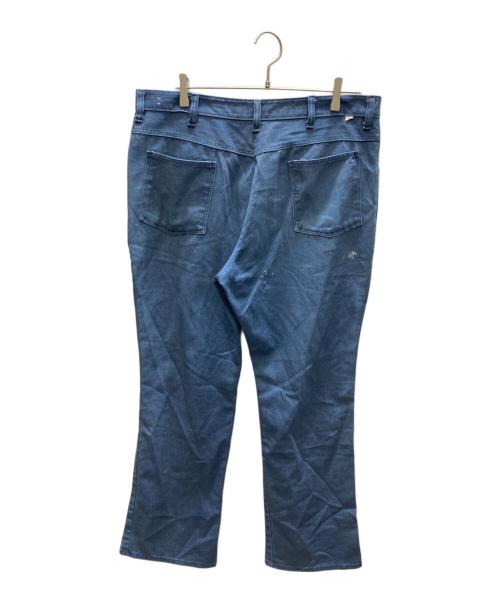 Dickies（ディッキーズ）Dickies (ディッキーズ) フレアワークパンツ ブルー サイズ:SIZE　W38×L31の古着・服飾アイテム