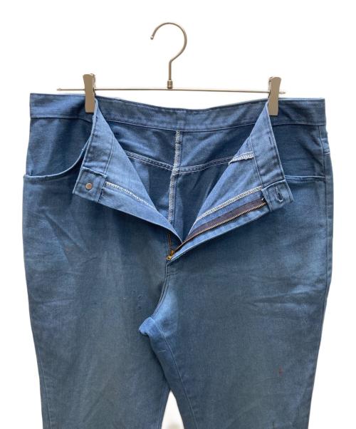 Dickies（ディッキーズ）Dickies (ディッキーズ) フレアワークパンツ ブルー サイズ:SIZE　W38×L31の古着・服飾アイテム