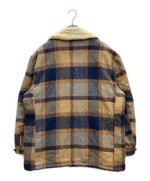 TOWN CRAFT（タウンクラフト）TOWN CRAFT (タウンクラフト) チェックボアランチコート マルチカラー サイズ:SIZE Lの古着・服飾アイテム