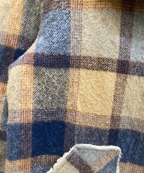 TOWN CRAFT（タウンクラフト）TOWN CRAFT (タウンクラフト) チェックボアランチコート マルチカラー サイズ:SIZE Lの古着・服飾アイテム