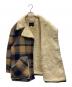 中古・古着 TOWN CRAFT (タウンクラフト) チェックボアランチコート マルチカラー サイズ:SIZE L：17000円
