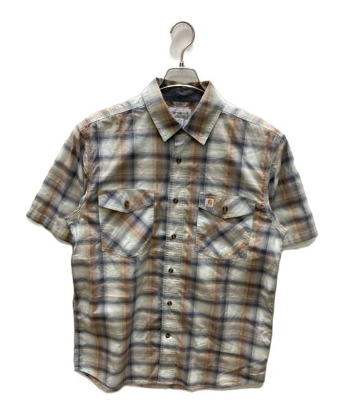CarHartt（カーハート）CarHartt (カーハート) チェックシャツ ブラウン サイズ:Mの古着・服飾アイテム