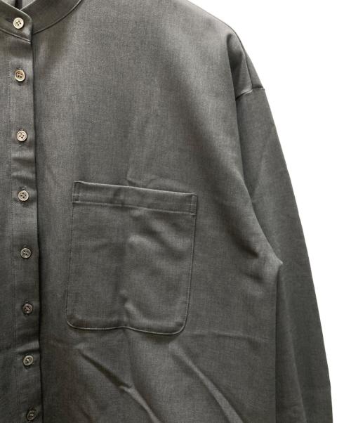 JOURNAL STANDARD（ジャーナルスタンダード）JOURNAL STANDARD (ジャーナルスタンダード) ウーリッシュツイルタックボリュームシャツ グレー サイズ:記載なしの古着・服飾アイテム