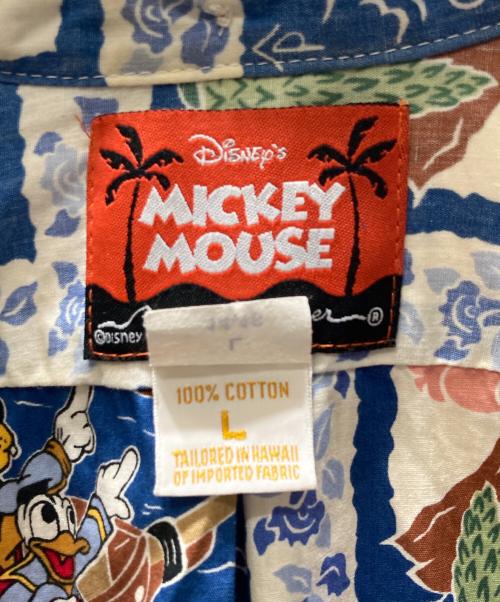 MICKEY MOUSE（ミッキーマウス）MICKEY MOUSE (ミッキーマウス) アロハシャツ マルチカラー サイズ:Lの古着・服飾アイテム