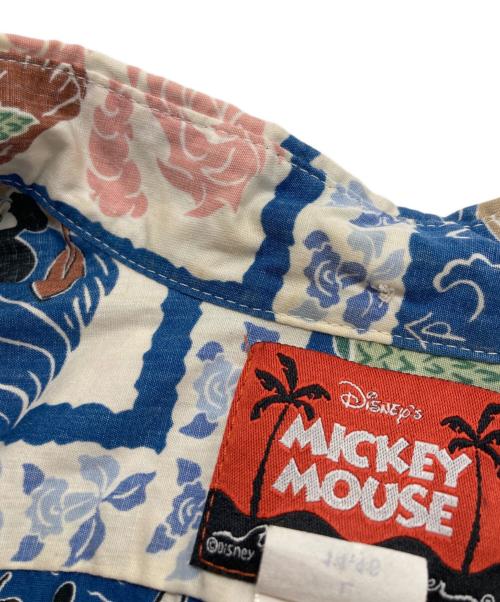 MICKEY MOUSE（ミッキーマウス）MICKEY MOUSE (ミッキーマウス) アロハシャツ マルチカラー サイズ:Lの古着・服飾アイテム