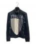 DOLCE & GABBANA（ドルチェ＆ガッバーナ）の古着「イタリアロゴトラックジャケット」｜ブラック