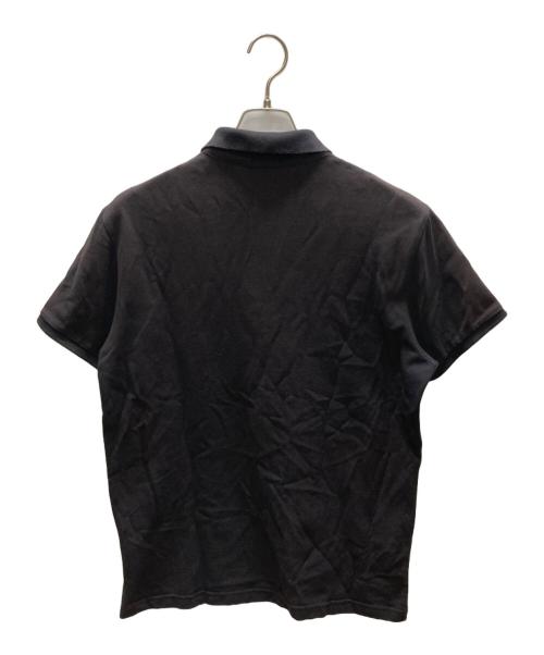 MONCLER（モンクレール）MONCLER (モンクレール) MAGLIA POLO MANICA CORTA ブラック サイズ:XLの古着・服飾アイテム