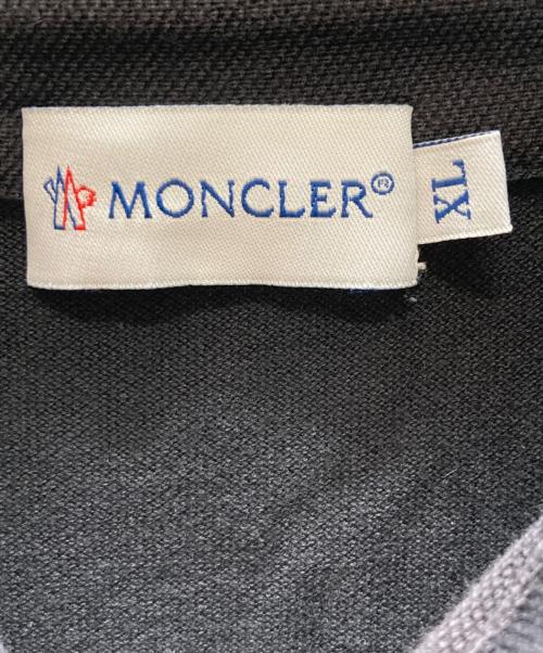 MONCLER（モンクレール）MONCLER (モンクレール) MAGLIA POLO MANICA CORTA ブラック サイズ:XLの古着・服飾アイテム