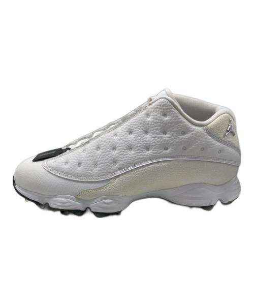 NIKE（ナイキ）NIKE (ナイキ) Air Jordan 13 Golf 'White Metallic' ホワイト サイズ:SIZE 28.5cm 未使用品の古着・服飾アイテム