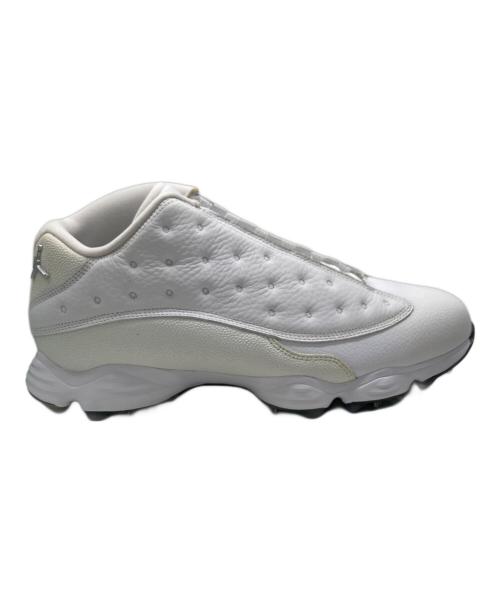 NIKE（ナイキ）NIKE (ナイキ) Air Jordan 13 Golf 'White Metallic' ホワイト サイズ:SIZE 28.5cm 未使用品の古着・服飾アイテム