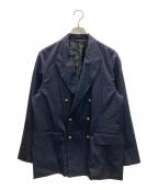 BLURHMS×JOURNAL STANDARDブラームス×ジャーナルスタンダード）の古着「別注 6B BLAZER-WOOL TROPICAL」｜ネイビー