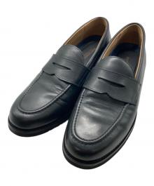 BEAUTY&YOUTH（ビューティーアンドユース）の古着「"all time shoes" スリム ローファー V2」｜ブラック